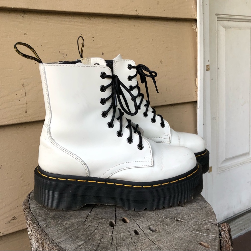 White Jadon Dr. Martens